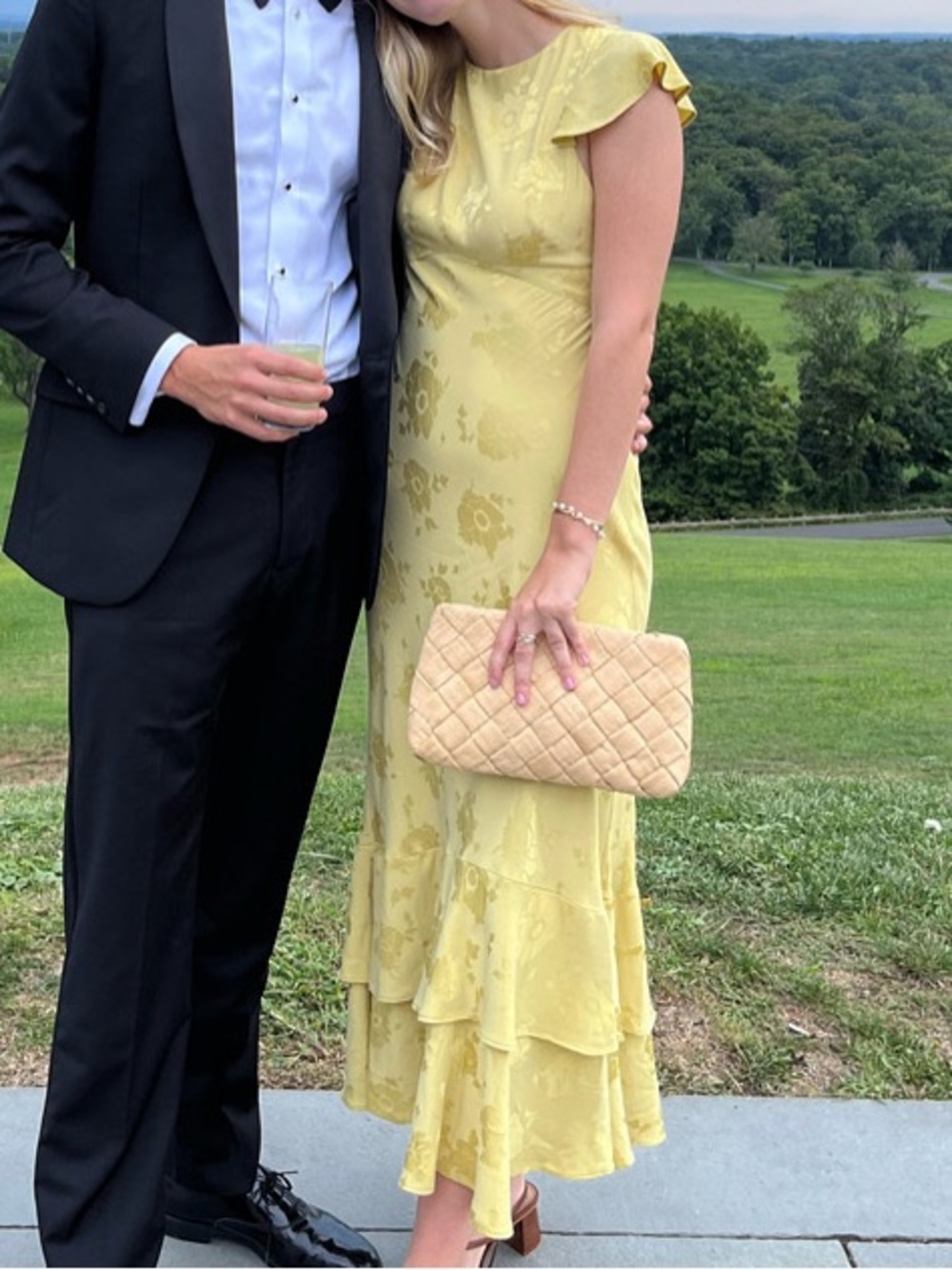 Rixo Liberty floral jacquard midi dress - Picture 4 of 4